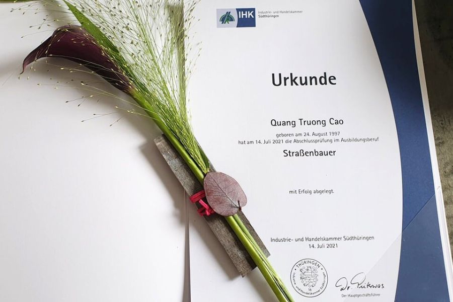 công nhận văn bằng tại đức