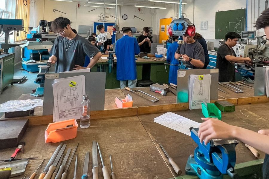 cuộc sống du học sinh nghề tại đức